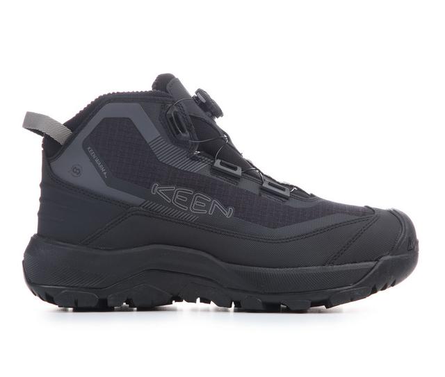 Men's Keen Outdoor Revel IV EXP CF Polar Waterproof Boots in Black/Black color