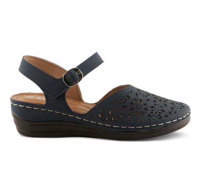 Women's Patrizia Nougatish Mary Jane Sandals in Navy color