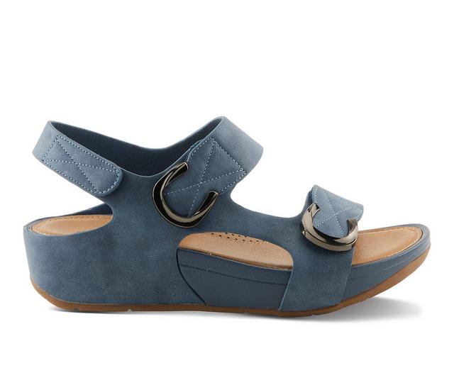 Women's Patrizia Oceanway-Lux Wedge Sandals in Blue color