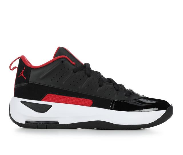 Men's Jordan Max Aura 7 Sneakers in Blk/Red/Wht color