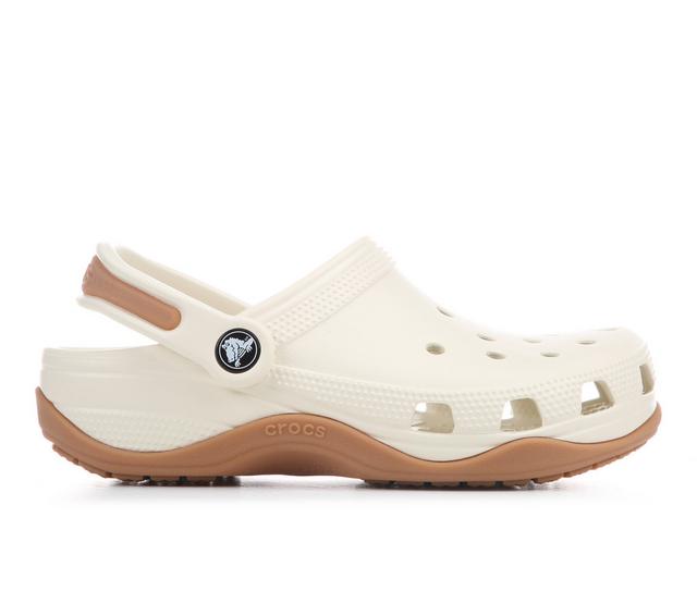 Kids' Crocs Little Kid & Big Kid Classic Evo Gum Clogs in Summit White color