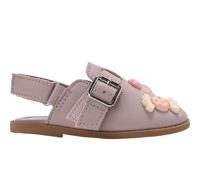 Girls' Bebe Toddler Lolli Mules in Blush color