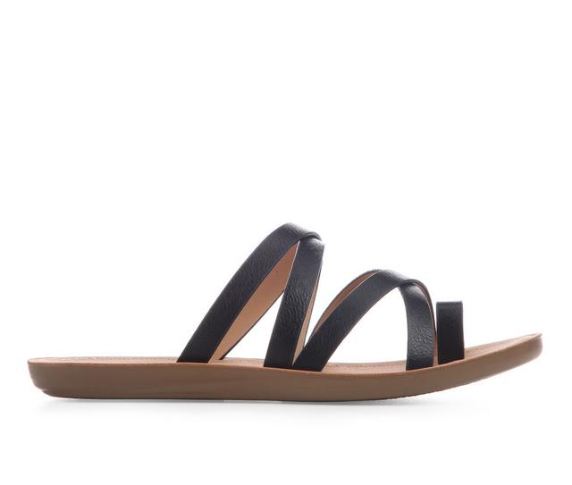 Women's Soda Isela Sandals in Black color