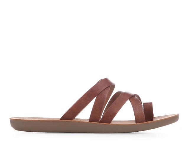 Women's Soda Isela Sandals in Cognac color