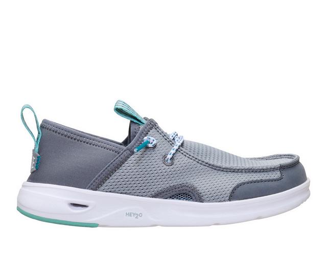 Boys' HEYDUDE Little Kid & Big Kid Wally Hey 2.0 Mesh Slip-ons in Grey color