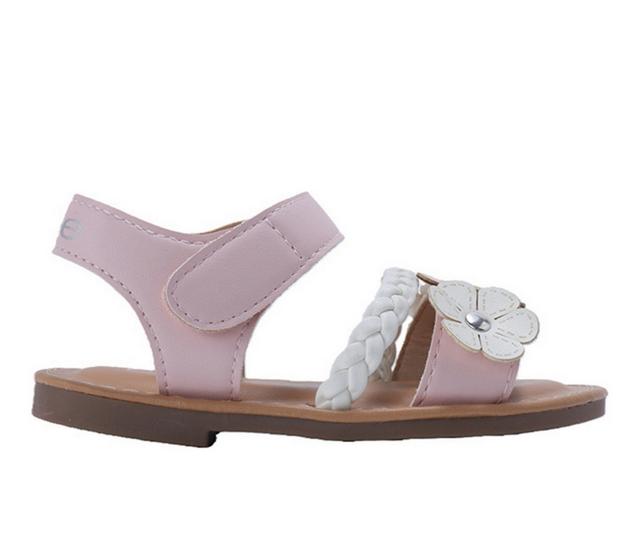Girls' Bebe Toddler Merry Sandals in Blush color