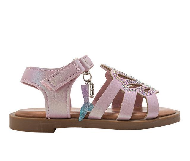 Girls' Bebe Toddler Mystic Sandals in Lilac color