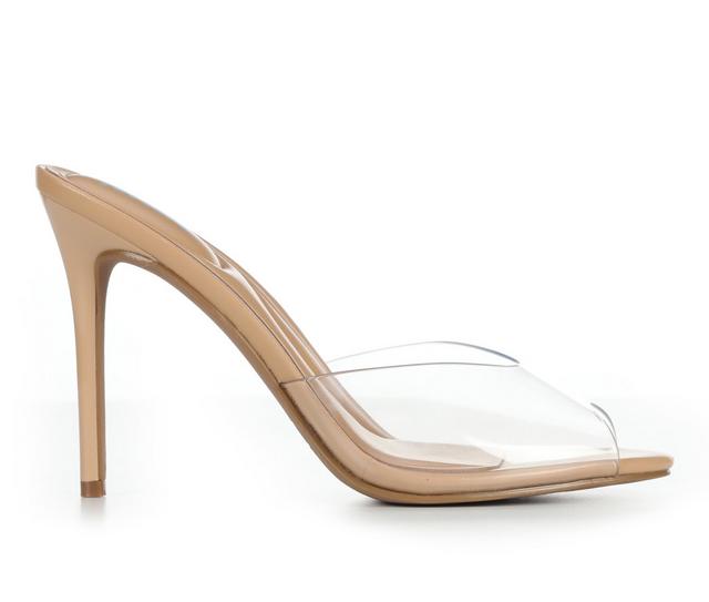 Women's MIA Emmaleigh Dress Sandals in Nude/Clear color
