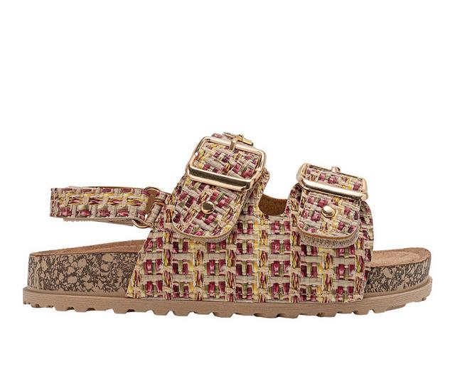 Girls' Bebe Little Kid Rosie Sandals in Multi color