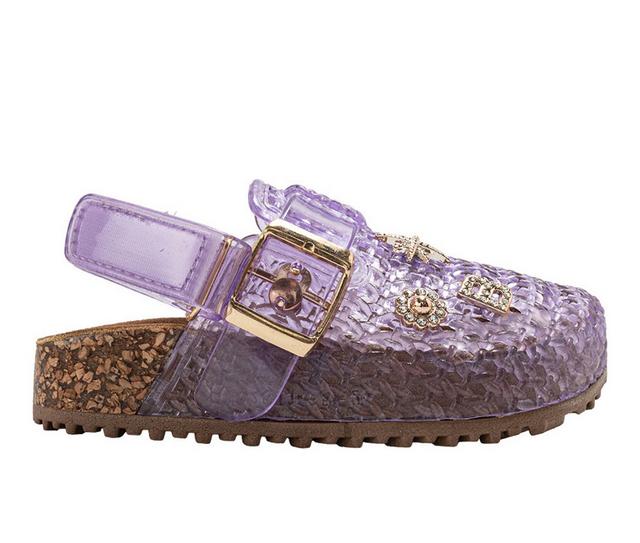Girls' Bebe Toddler Ruby Clogs in Lavender color