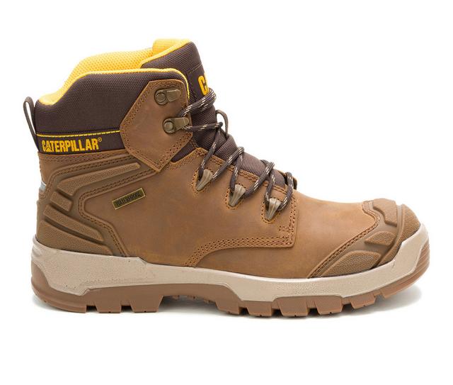Caterpillar Striver XL Waterproof Steel Toe Boot Work Boots in Pyramid color