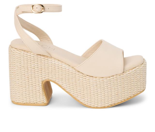 Beach by Matisse Arden Dress Sandals in Ivory color