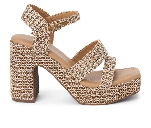 Women's Beach by Matisse Alessia Dress Sandals in Brown color