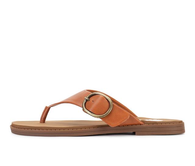 Women's Yellow Box Igloo Sandals in Tan color