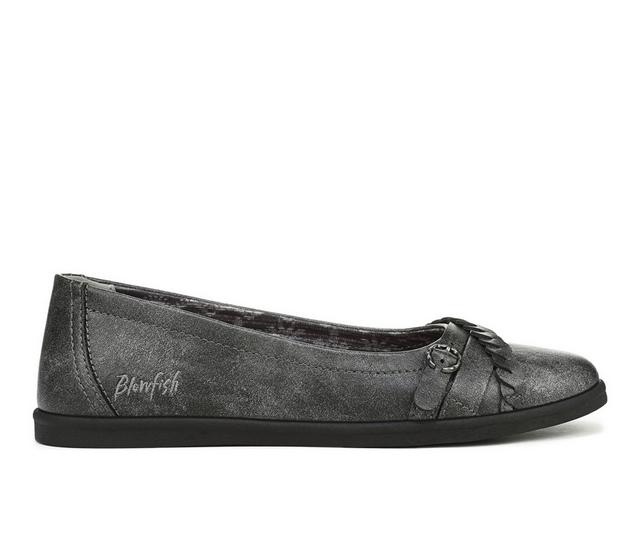 Women's Blowfish Malibu Parisian Flats in Charcoal color