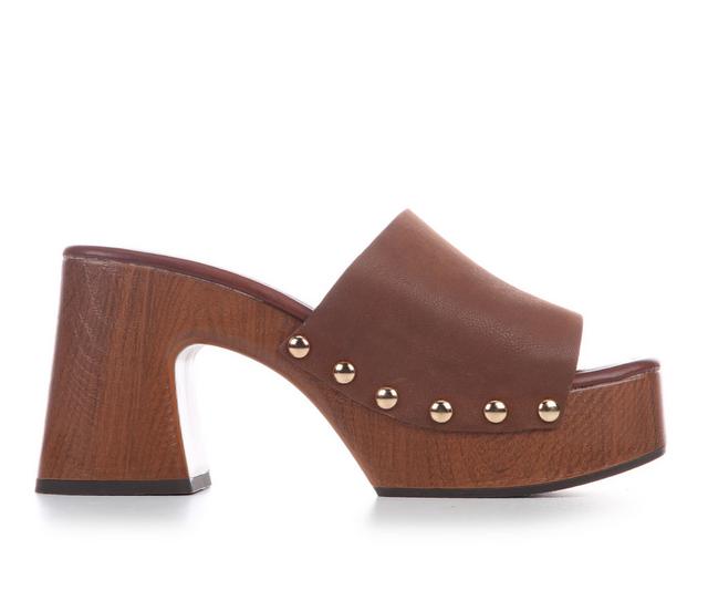 Women's MIA Belissa Dress Sandals in Cognac color