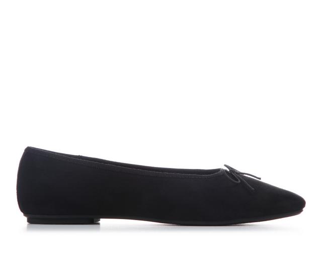 Women's Vintage 7 Eight Sereina Flats in Black color