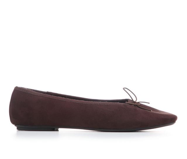 Women's Vintage 7 Eight Sereina Flats in Espresso color