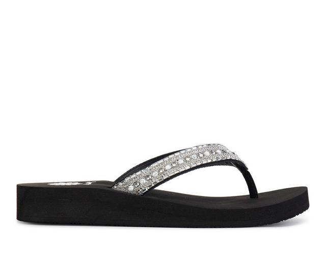 Women's Yellow Box Jocasta Sandals in Clear color