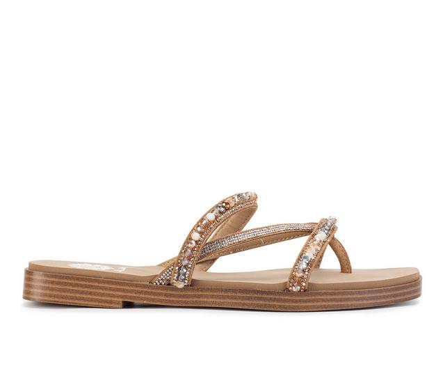 Women's Yellow Box Lela Sandals in Natural Multi color