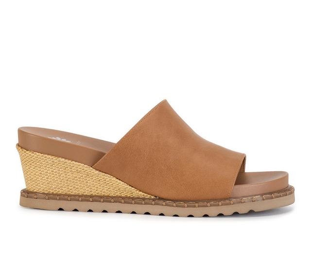 Women's Yellow Box Marcie Wedges in Light Tan color