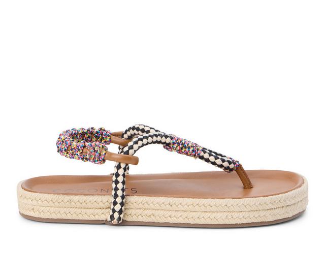 Women's Coconuts by Matisse Celia Sandals in Black Multi color