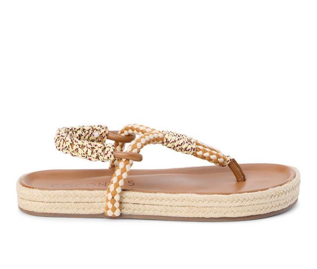 Women's Coconuts by Matisse Celia Sandals in Tan Multi color
