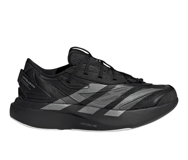 Women's Adidas Lightblaze Evo Sneakers in Black/Silver color