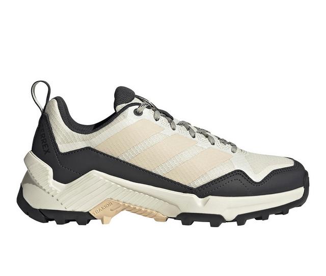 Women's Adidas Hikster LT-W Trail Running Shoes in Beige/Khaki/Gy color