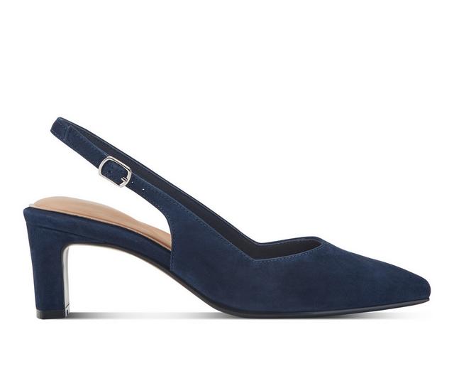 Women's Rockport Total Motion Mayla Pumps in Navy color