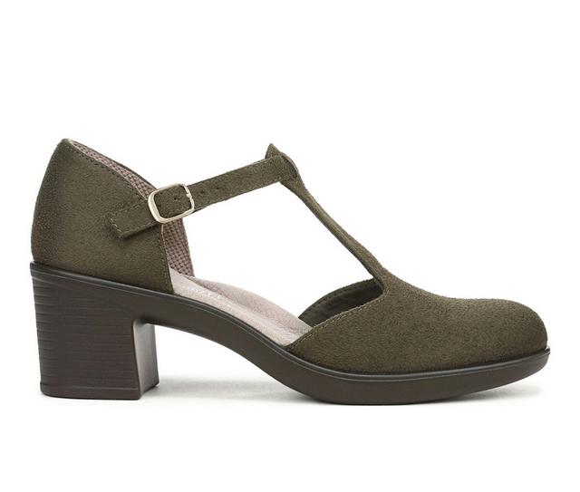 Women's LifeStride Lady Pumps in Army Green color