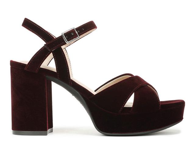 Women's LifeStride Alice Dress Sandals in Choco Plum color