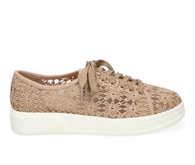 Women's Bella Vita Abagale Sneakers in Natural Flower color
