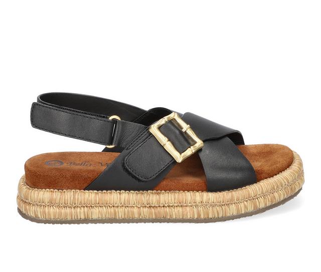 Women's Bella Vita Jaylyn Sandals in Black color