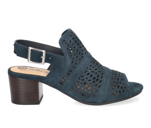 Women's Bella Vita Marti Dress Sandals in Navy color