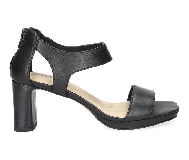 Women's Bella Vita Sonic Dress Sandals in Black color