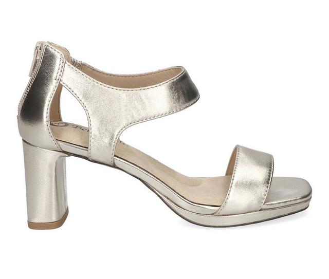 Women's Bella Vita Sonic Dress Sandals in Champagne color