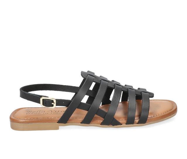Women's Bella Vita Uma-Italy Sandals in Black color