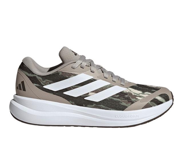Boys' Adidas Big Kid RunFalcon 6 Running Shoes in Camo/White color