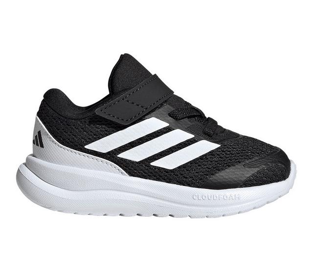Kids' Adidas Toddler RunFalcon 6 EL Running Shoes in Black/White color