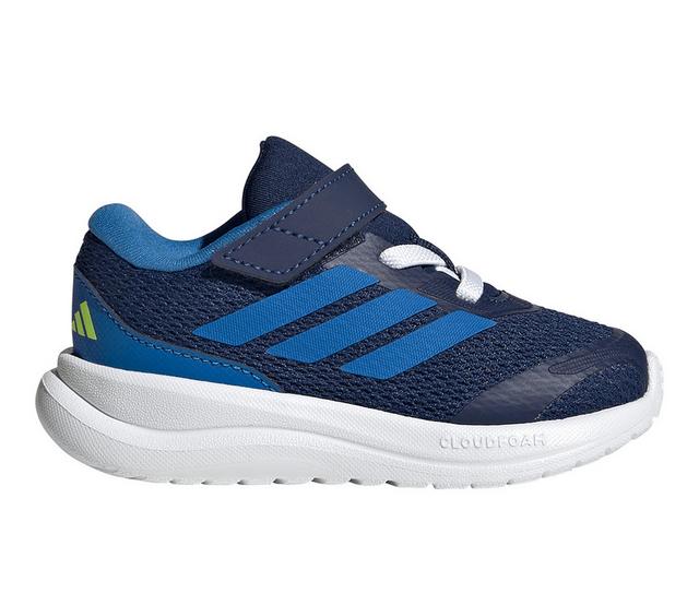Kids' Adidas Toddler RunFalcon 6 EL Running Shoes in Dk Blue/Royal color