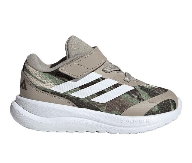 Kids' Adidas Toddler RunFalcon 6 EL Running Shoes in Camo/White color