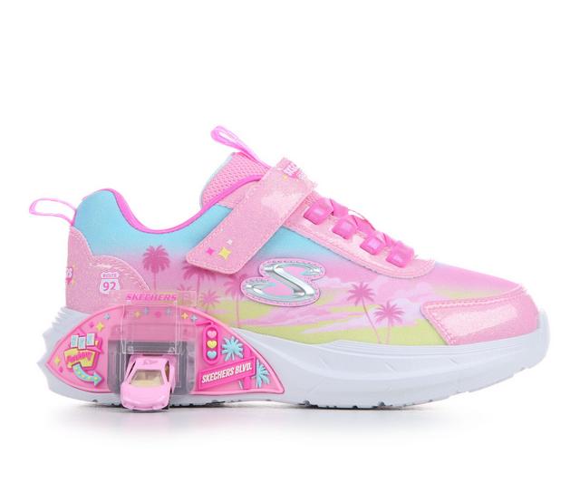 Girls' Skechers Little Kid Skech Garage Sneakers in Pink Multi color