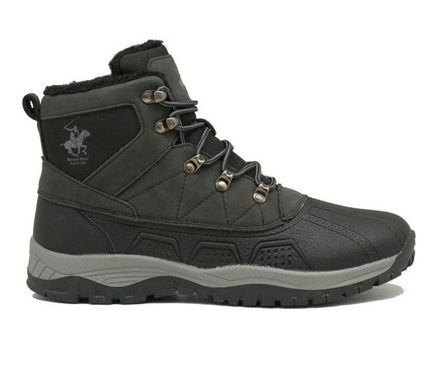 Men's Beverly Hills Polo Club Warren III Boots in Black color