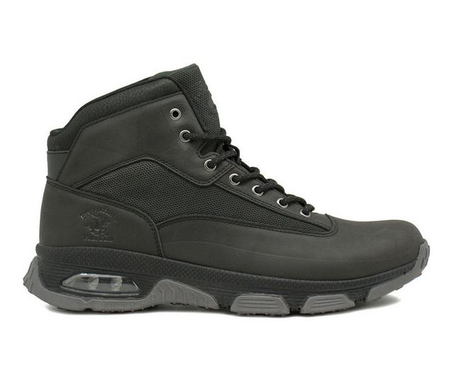 Men's Beverly Hills Polo Club Explorer Boots in Black color