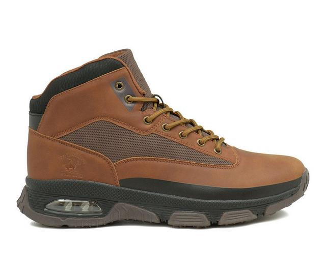 Men's Beverly Hills Polo Club Explorer Boots in Brown color