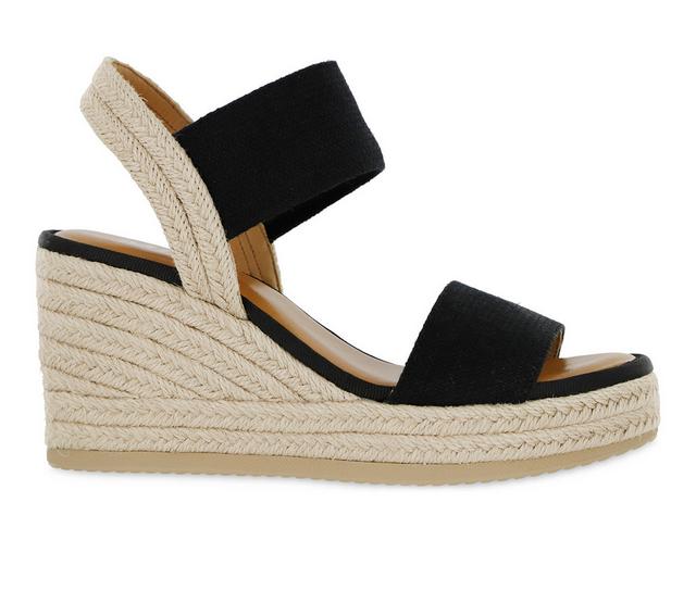 Women's MIA Brittni Wedges in Black color