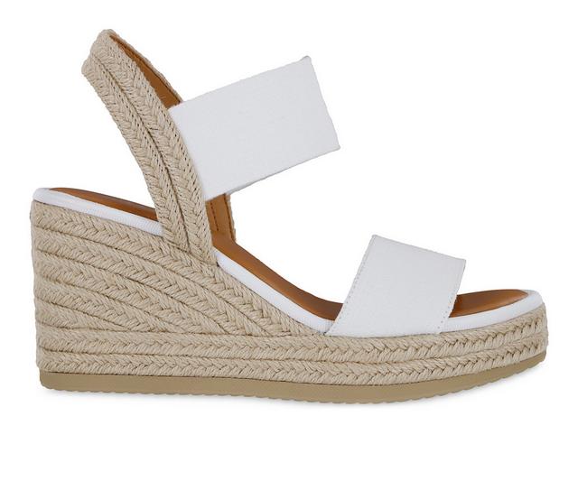 Women's MIA Brittni Wedges in White color