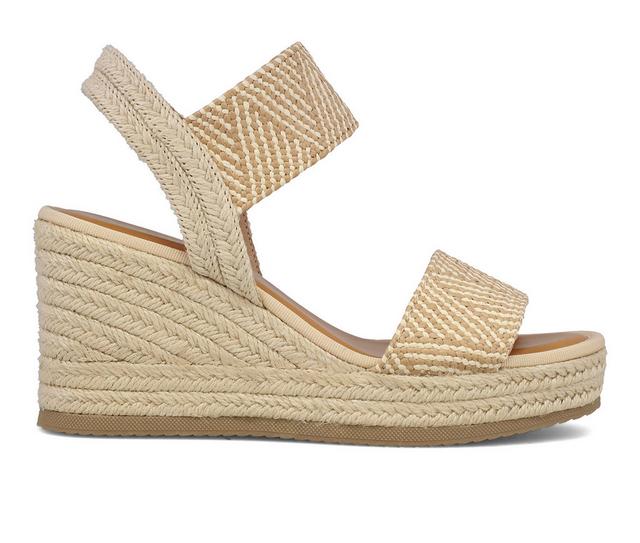 Women's MIA Brittni Wedges in Nude/Natural color
