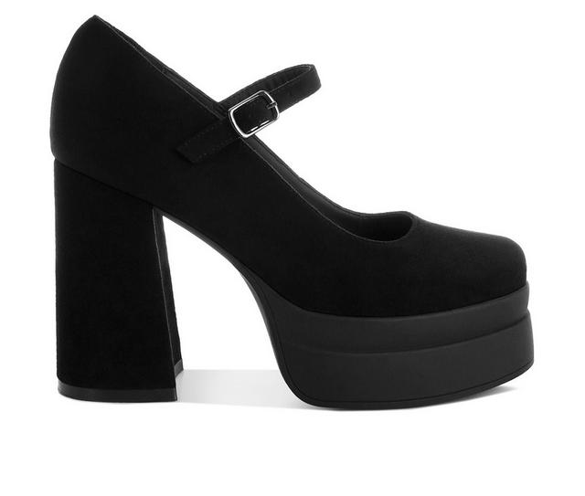 Women's London Rag Kenny Pumps in Black color